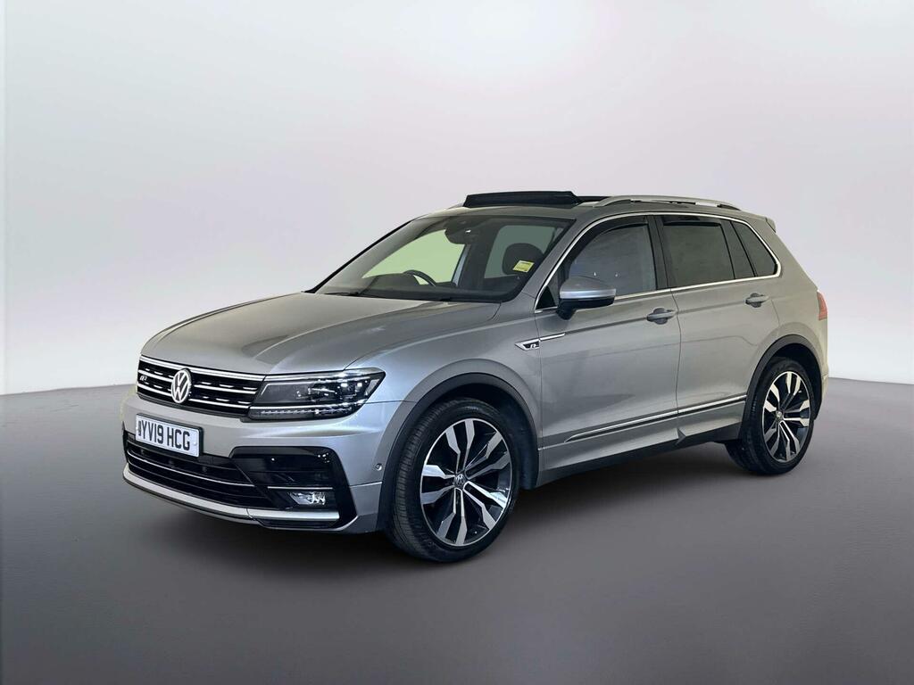 Volkswagen Tiguan 2.0 Tdi R-line Suv Dsg Euro 6 Ss 15 YV19HCG Silver #4