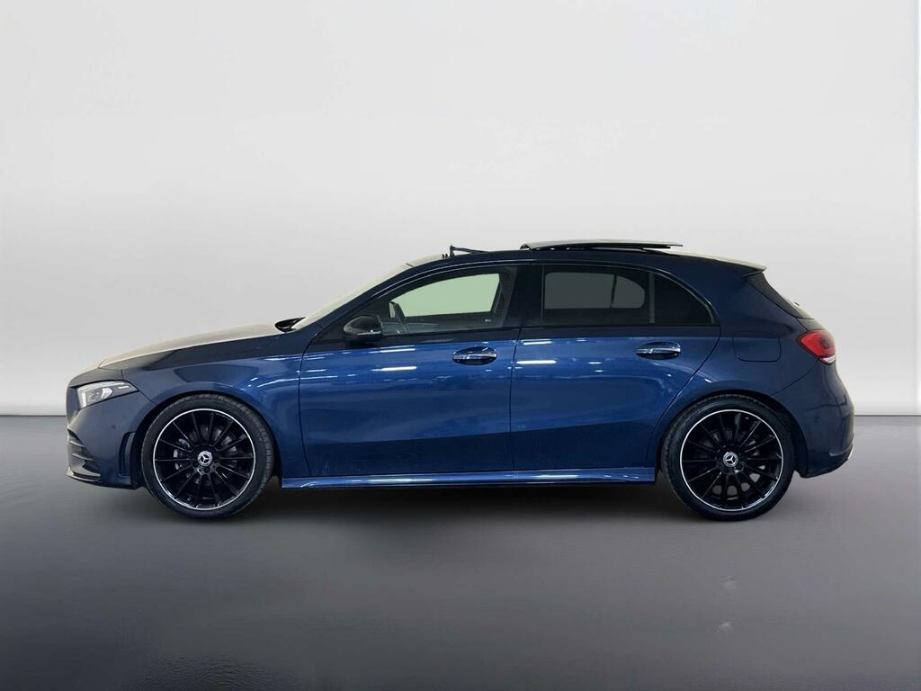 Mercedes-Benz A Class 2.0 A180d Amg Line Night Edition Premium Plus Ha WF72SNV Blue #5