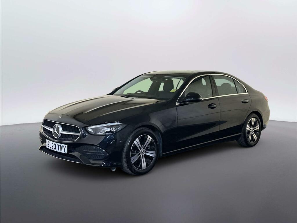 Mercedes-Benz C Class 1.5 C200h Mhev Sport Saloon Hybrid G-tr Black #4