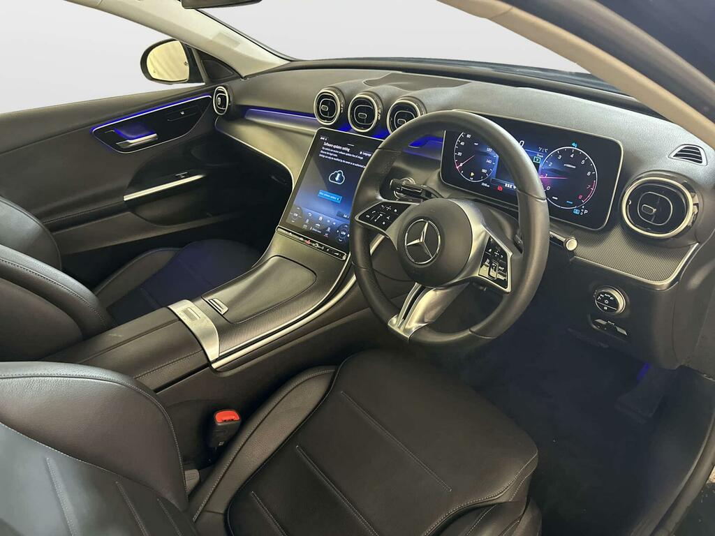 Mercedes-Benz C Class D Amg Line Premium Black #14