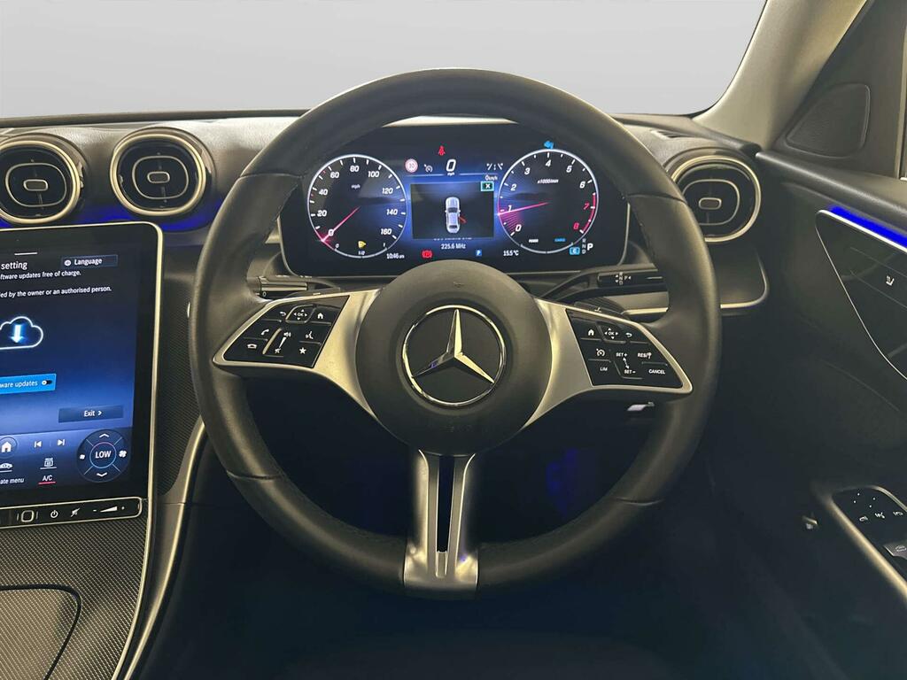Mercedes-Benz C Class D Amg Line Premium Black #15