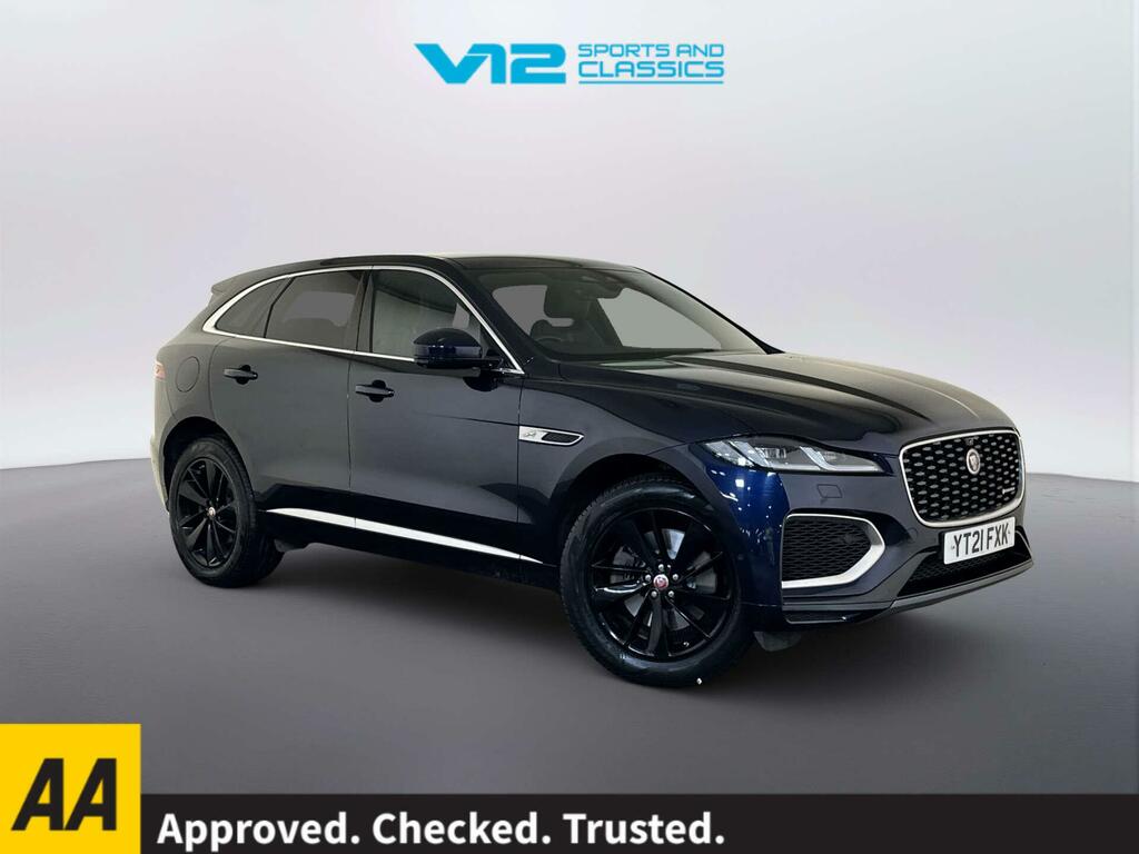 Jaguar F-Pace 2.0 P400e 17.1Kwh R-dynamic Se Suv Plug Blue