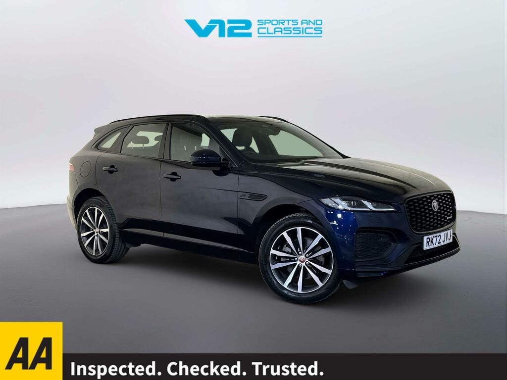Jaguar F-Pace 2.0 D200 Mhev R-dynamic Se Suv Awd Blue