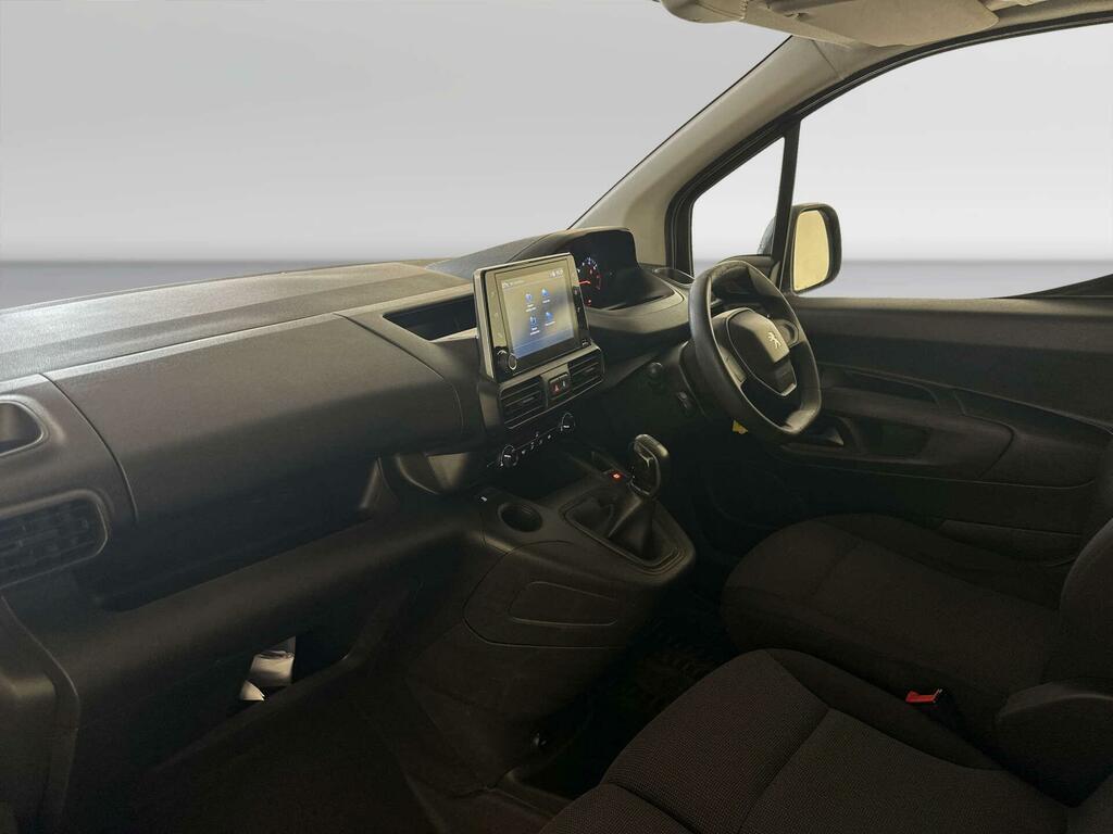 Peugeot Partner 1.5 Bluehdi 1000 Professional Standard Panel Van 5 White #2