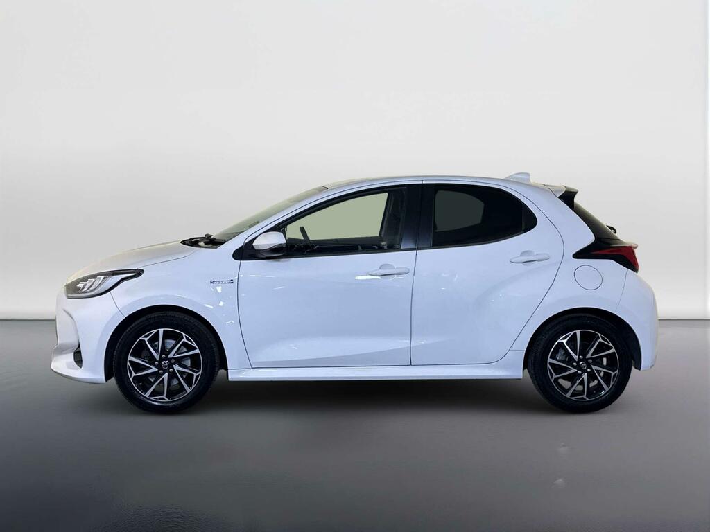Toyota Yaris 1.5 Vvt-h Design Hatchback Hybrid E-cvt White #5