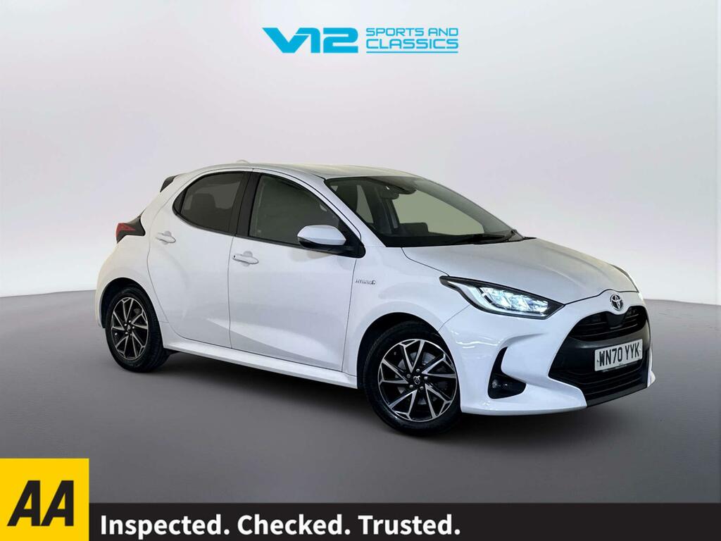 Toyota Yaris 1.5 Vvt-h Design Hatchback Hybrid E-cvt White
