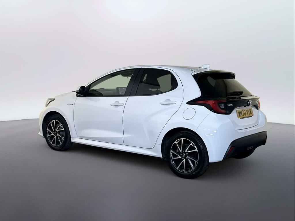 Toyota Yaris 1.5 Vvt-h Design Hatchback Hybrid E-cvt White #6
