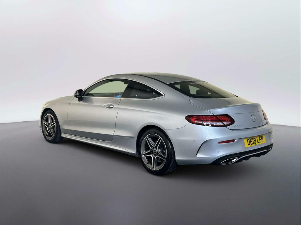 Mercedes-Benz C Class 1.5 C200 Mhev Amg Line Coupe G-tronic Silver #6