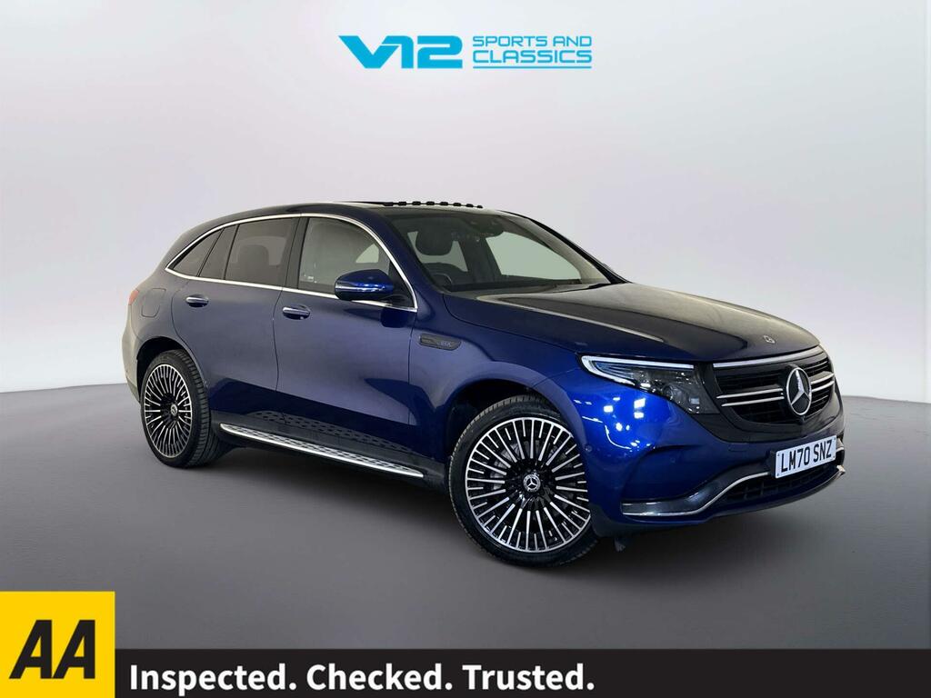 Mercedes-Benz EQC Eqc 400 80Kwh Amg Line Premium Suv Blue