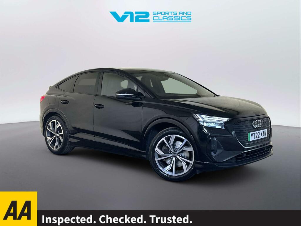 Audi Q4 E Tron 40 Edition 1 Sportback 82Kwh 20 Black