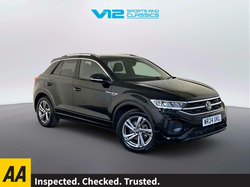 Volkswagen T-Roc 1.5 Tsi R-line Suv Dsg Euro 6 Ss 15 Black