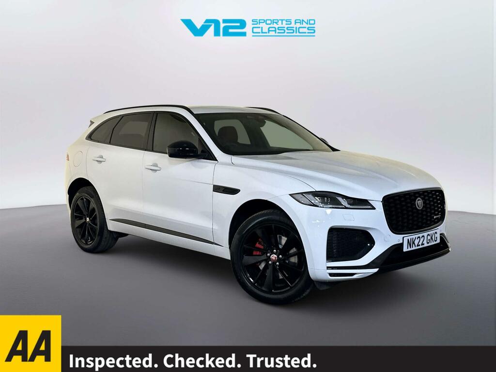 Jaguar F-Pace 2.0 D200 Mhev R-dynamic Black Suv White
