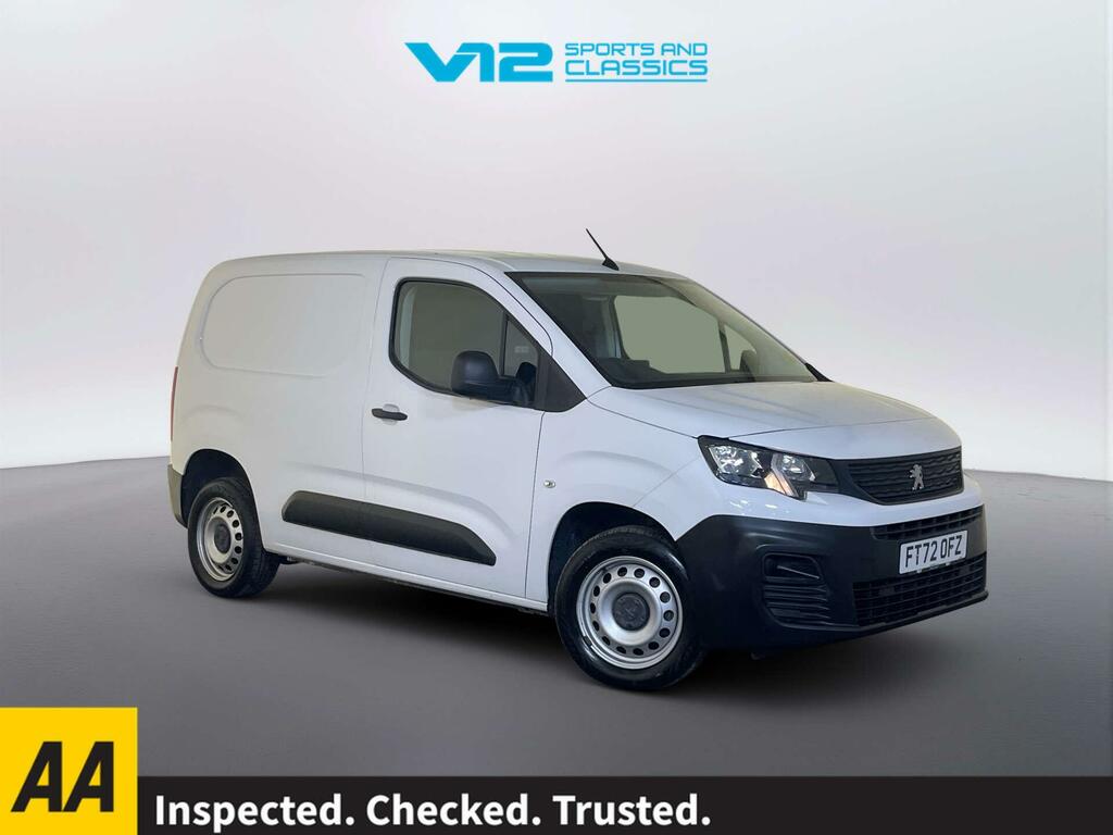 Peugeot Partner 1.5 Bluehdi 1000 Professional Premium Standard P White