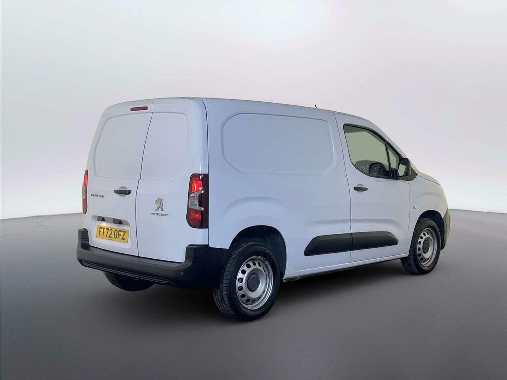 Peugeot Partner Mpv White #8