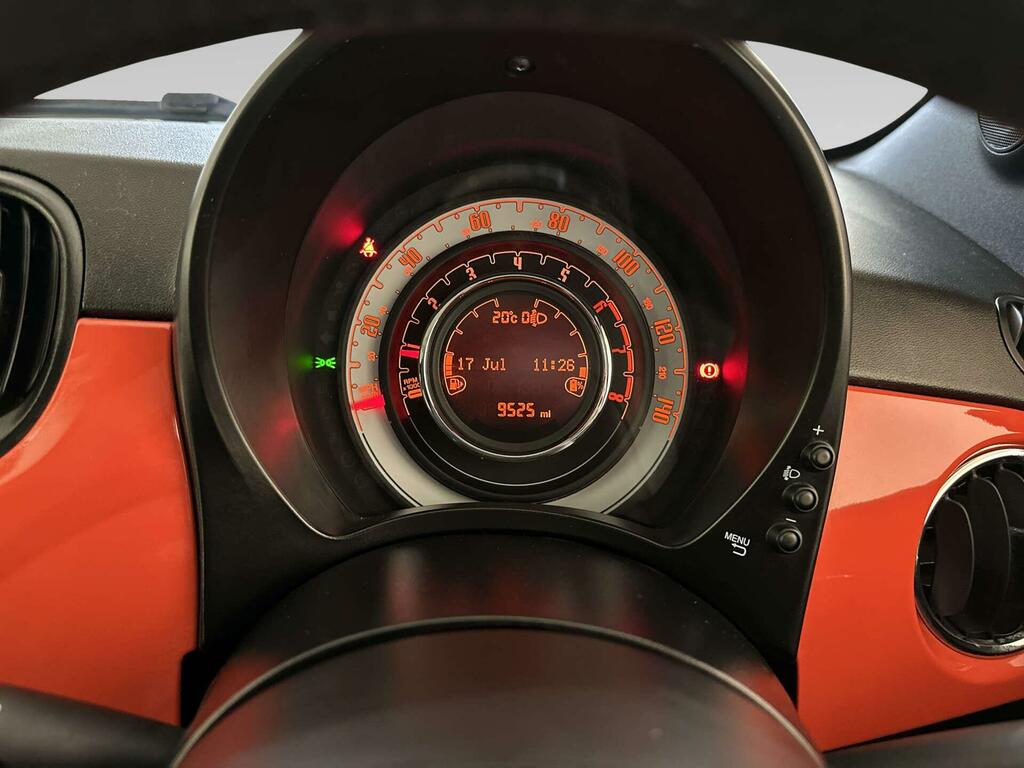 Fiat 500 Hatchback Red #16