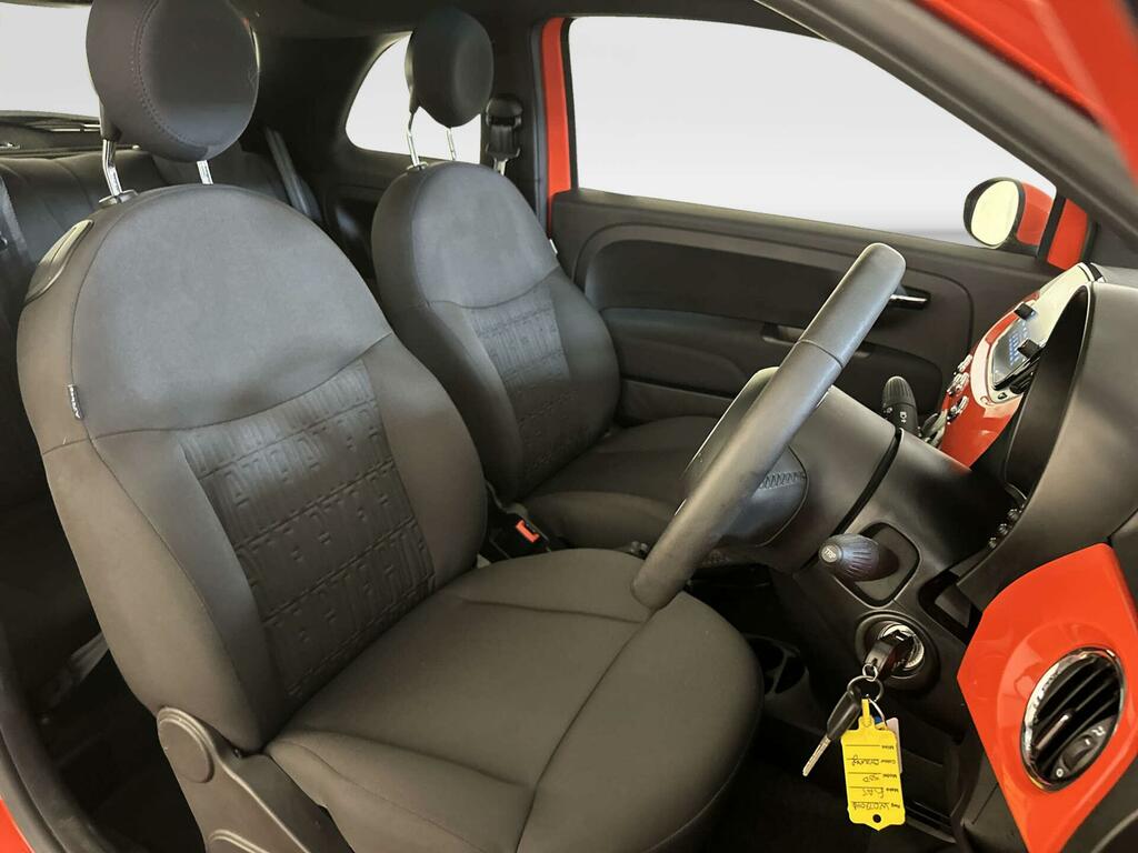 Fiat 500 Hatchback Red #11
