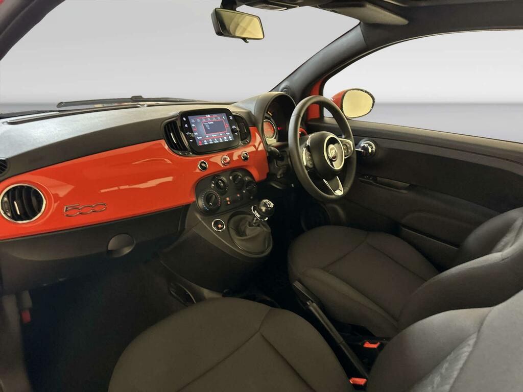 Fiat 500 Hatchback Red #10