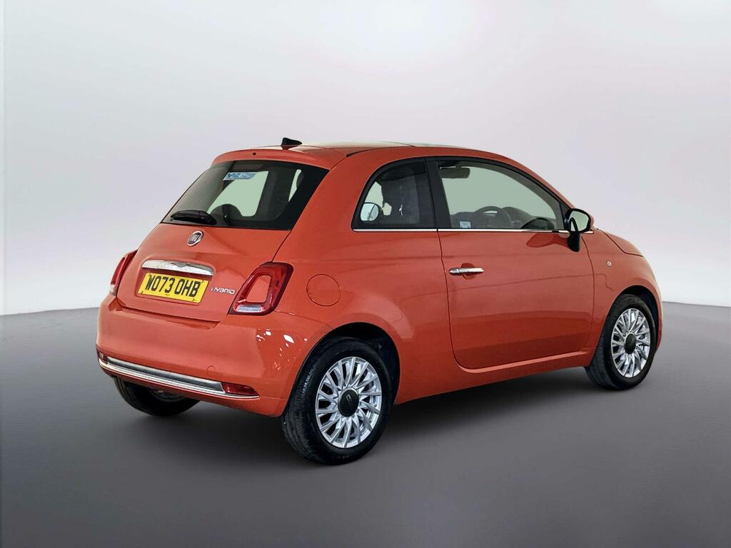 Fiat 500 Hatchback Red #8