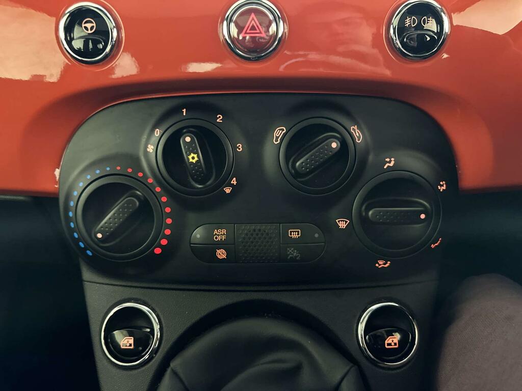 Fiat 500 Hatchback Red #20