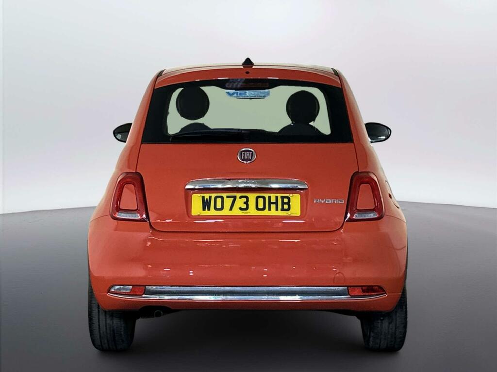 Fiat 500 Hatchback Red #7