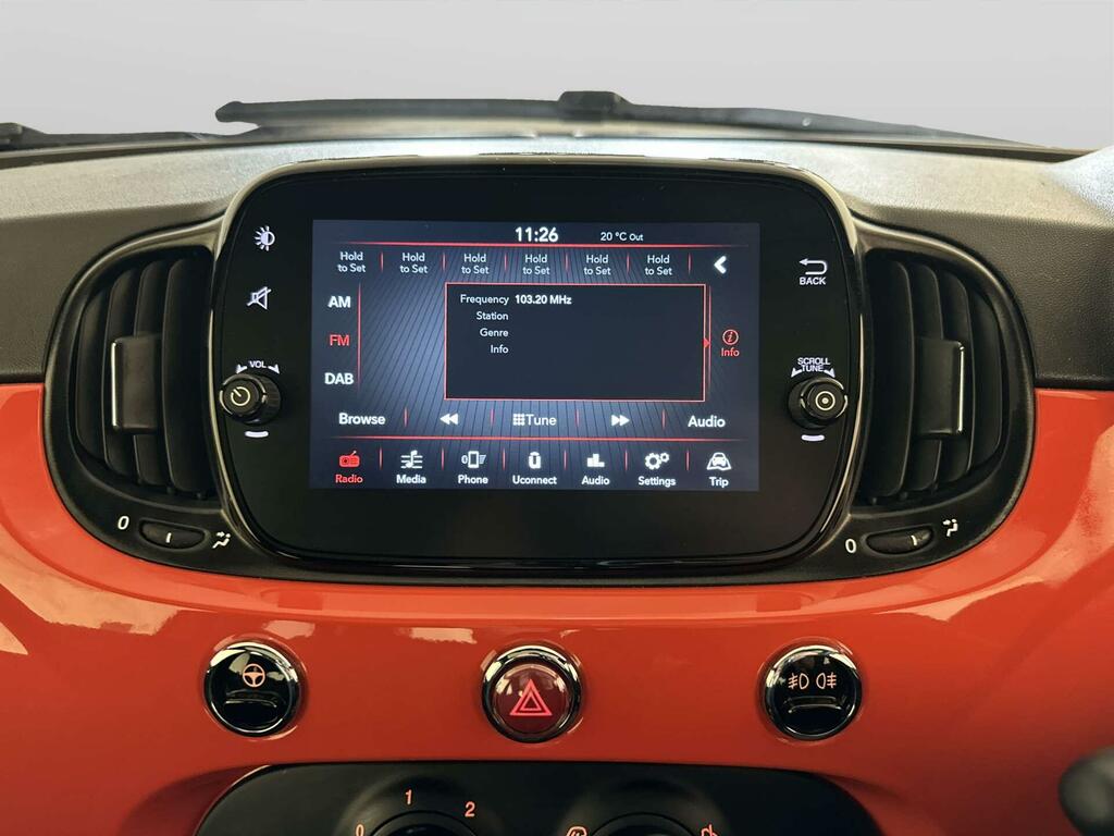 Fiat 500 Hatchback Red #18