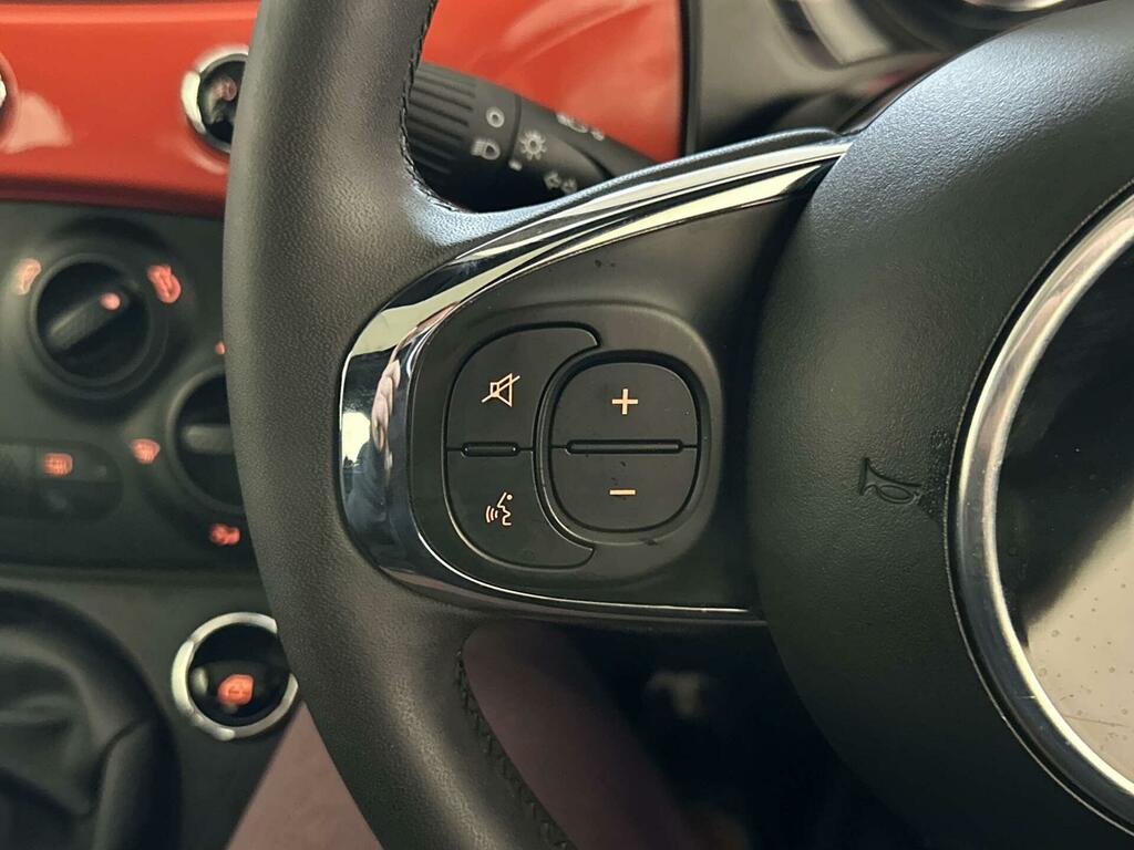 Fiat 500 Hatchback Red #15