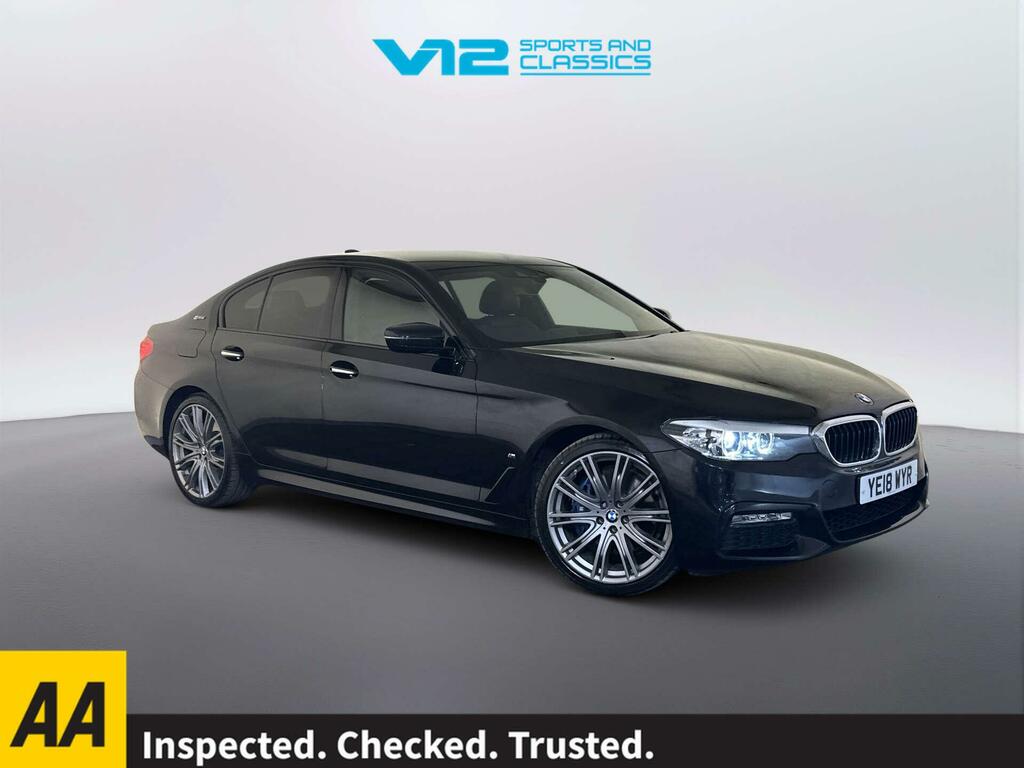 BMW 5 Series 2.0 530E 9.2Kwh M Sport Saloon Plug-in Black