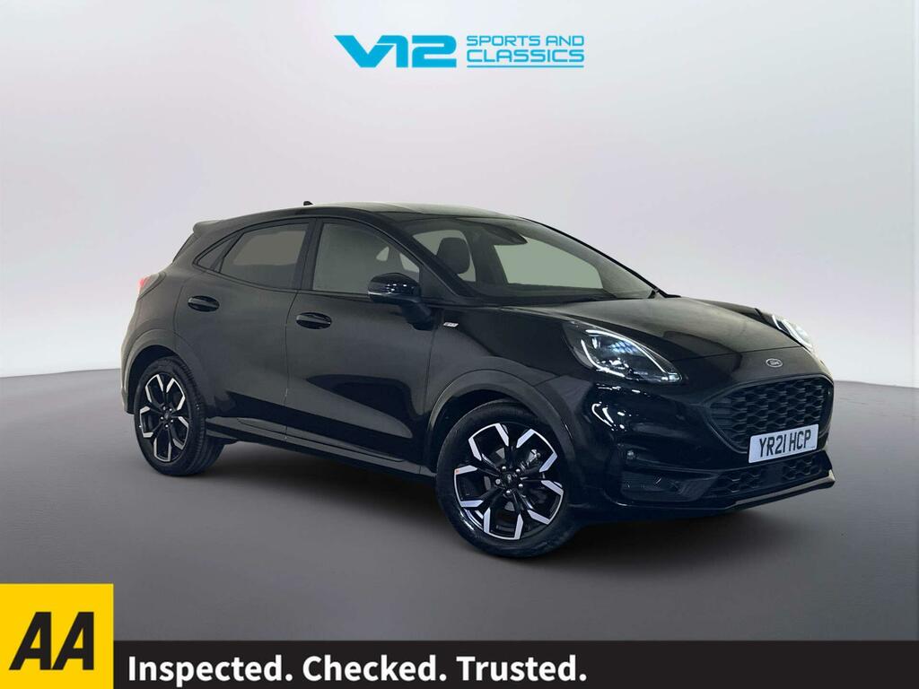 Ford Puma 1.0T Ecoboost Mhev St-line X Suv Black