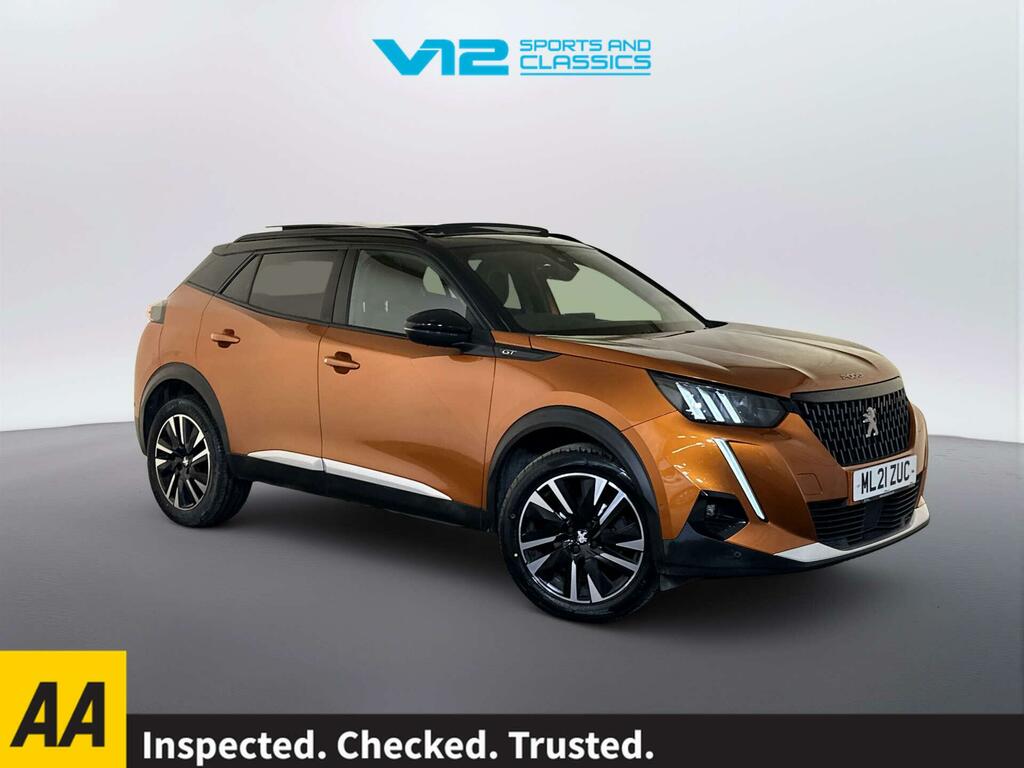 Peugeot 2008 1.2 Puretech Gt Premium Suv Eat Euro 6 Orange