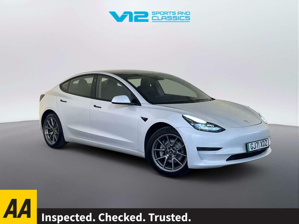 Tesla Model 3 Dual Motor Long Range Saloon 4 White