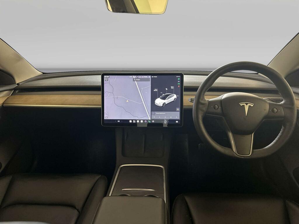 Tesla Model 3 Dual Motor Long Range Saloon 4 White #2