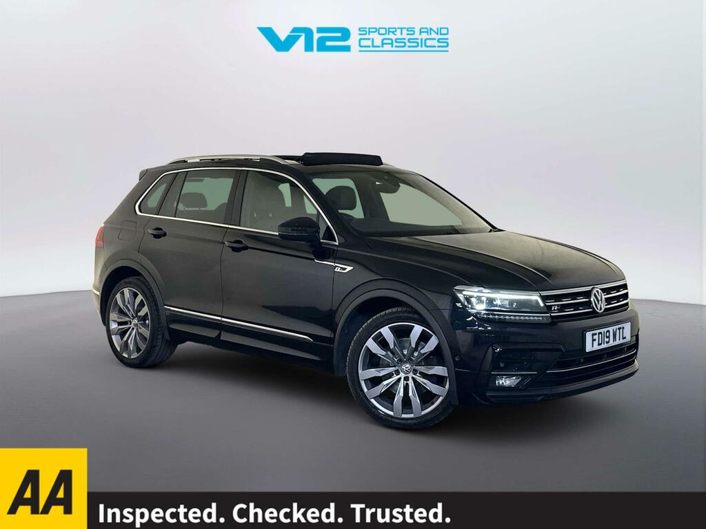 Volkswagen Tiguan 2.0 Tsi R-line Tech Suv Dsg 4Motion Eur Black