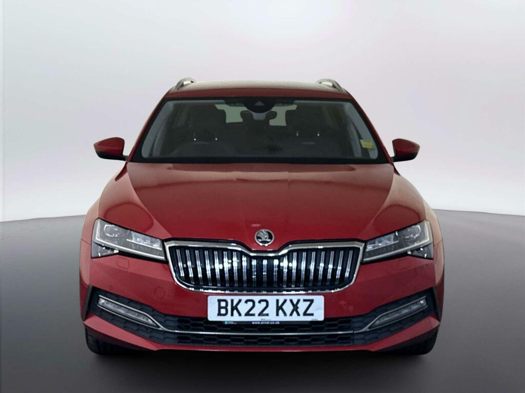 Skoda Superb 2.0 Tdi Laurin Klement Estate Dsg Eur Red #3