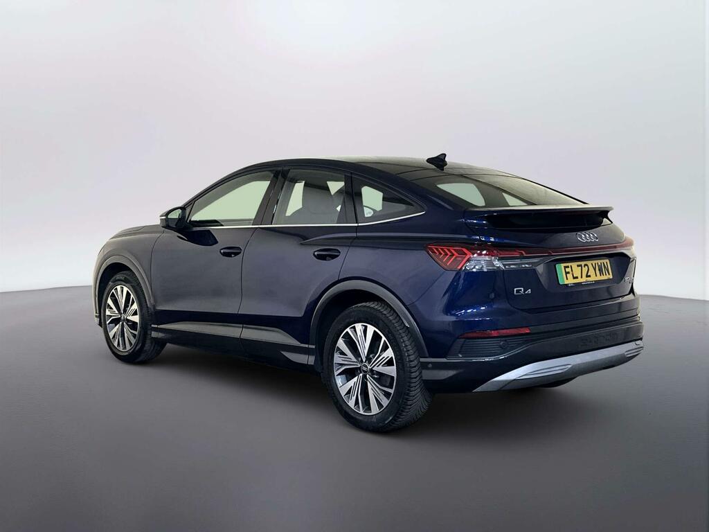 Audi Q4 E Tron 50 Sport Sportback Quattro 82Kwh Blue #6