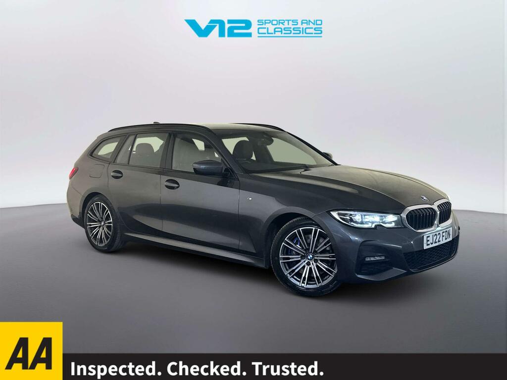 BMW 3 Series 3.0 330D Mht M Sport Touring Hybrid Aut Grey