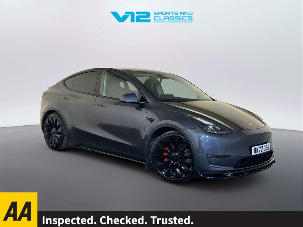 Tesla Model Y Dual Motor Performance Suv 4Wd Grey
