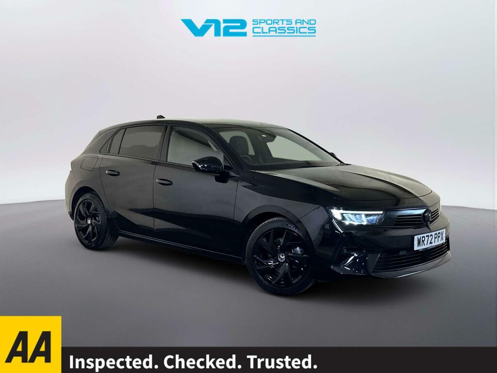 Vauxhall Astra 1.2 Turbo Gs Line Hatchback Euro Black