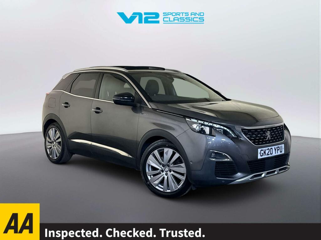 Peugeot 3008 1.6 13.2Kwh Gt Suv Plug-in Hybrid E-eat Grey