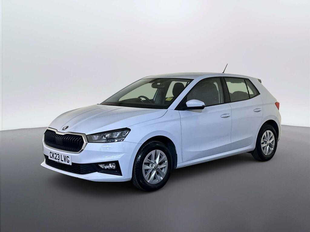 Skoda Fabia 1.0 Tsi Se Comfort Hatchback Eur White #4