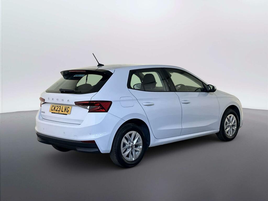 Skoda Fabia Tsi Se L White #8