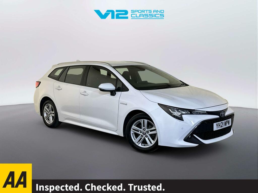 Toyota Corolla 1.8 Vvt-h Gpf Icon Tech Touring Sports White