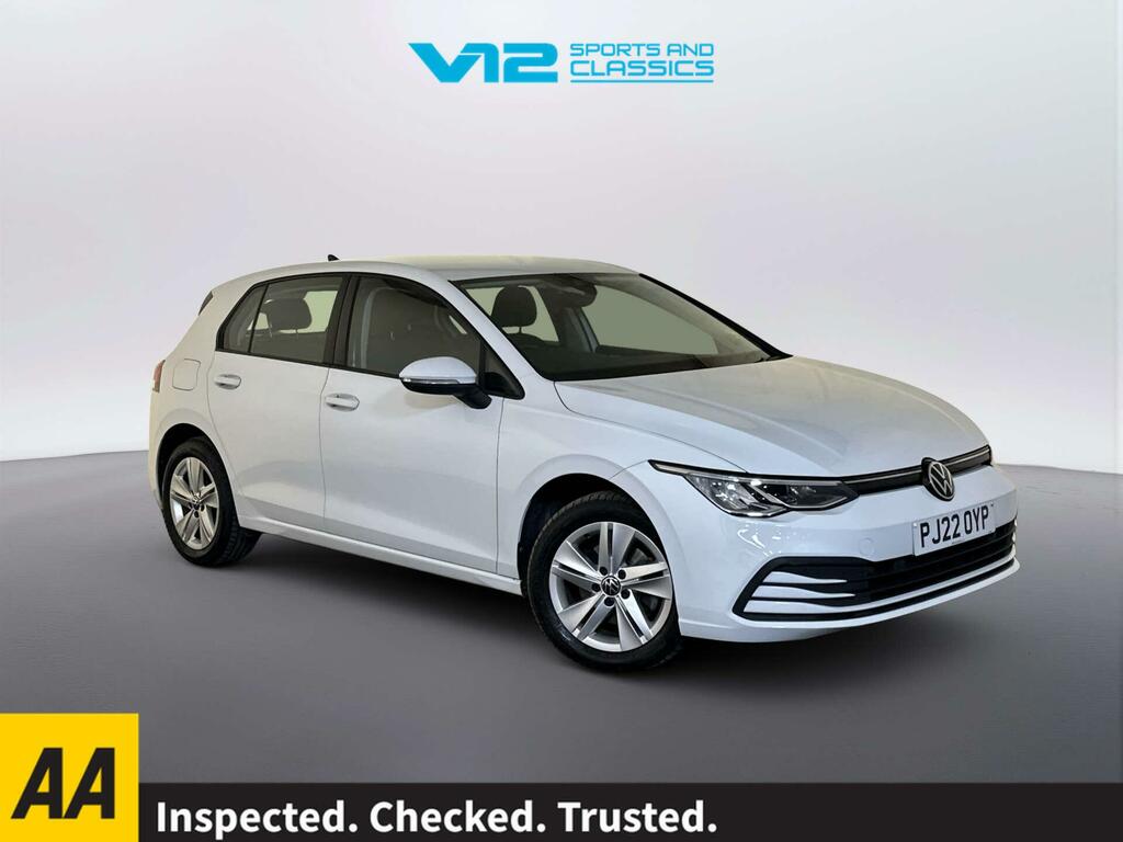 Volkswagen Golf 1.0 Etsi Mhev Life Hatchback Hybrid Dsg White
