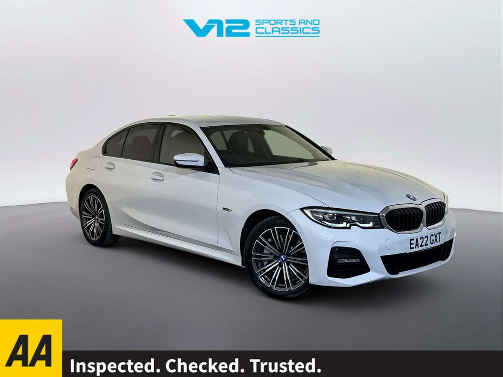 BMW 3 Series 2.0 330E 12Kwh M Sport Saloon Plug-in H White