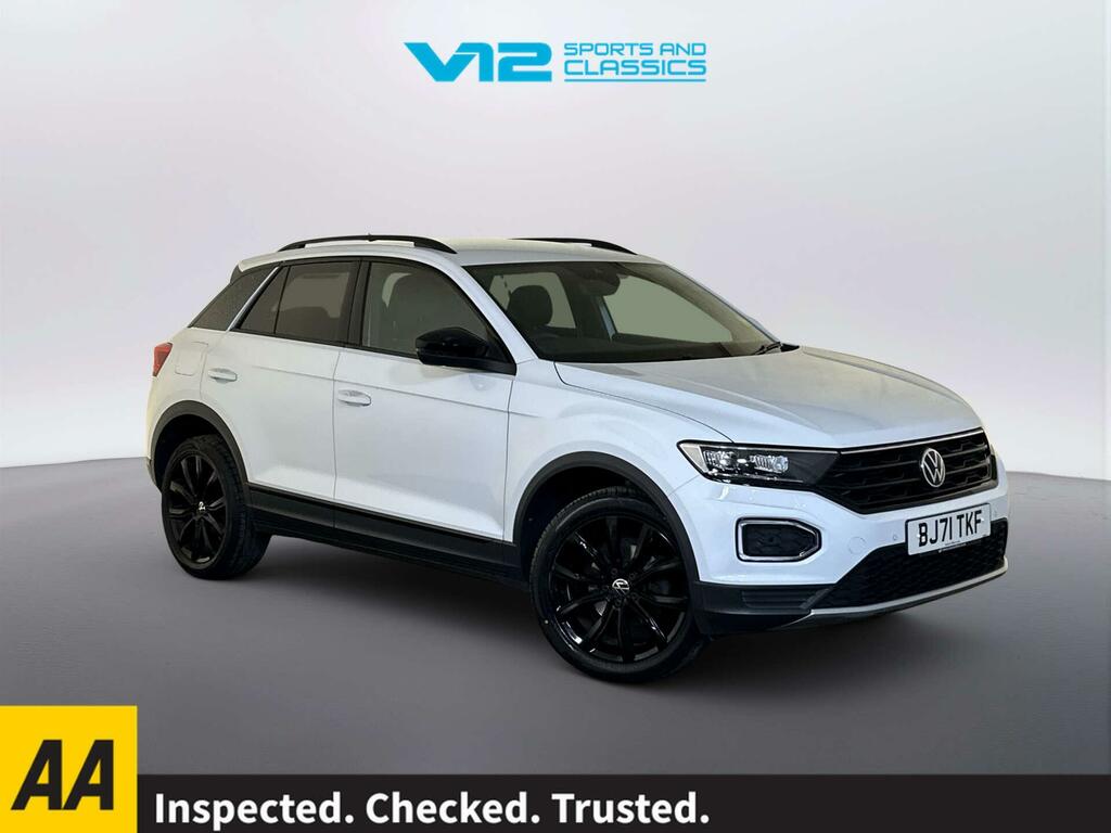 Volkswagen T-Roc 1.5 Tsi Evo Black Edition Suv Dsg Euro White