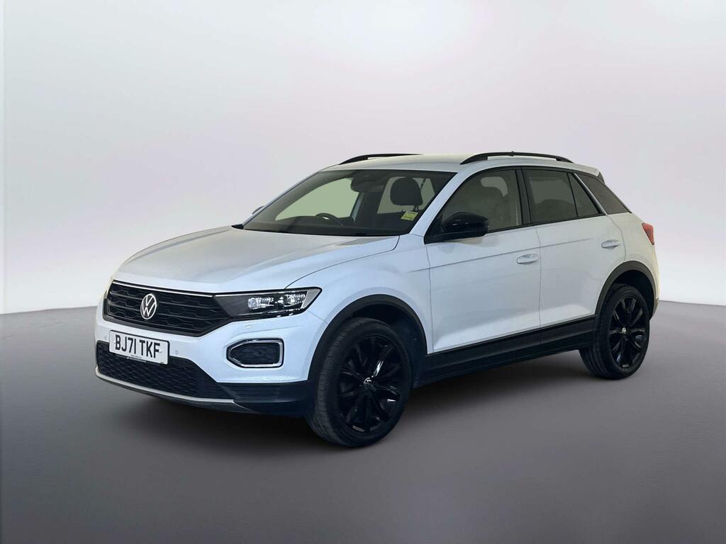 Volkswagen T-Roc 1.5 Tsi Evo Black Edition Suv Dsg Euro White #4