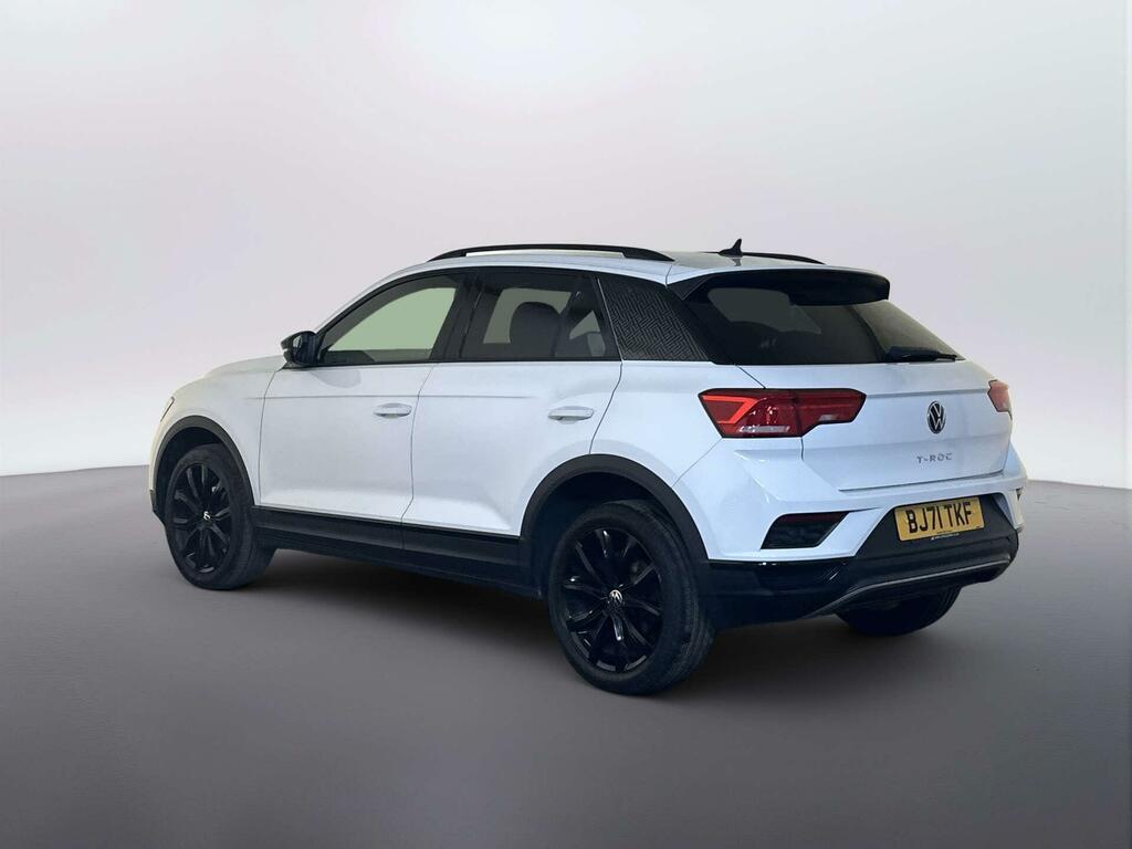 Volkswagen T-Roc 1.5 Tsi Evo Black Edition Suv Dsg Euro White #6