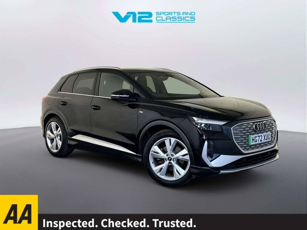 Audi Q4 E Tron 35 S Line Suv 55Kwh 170 Ps Black
