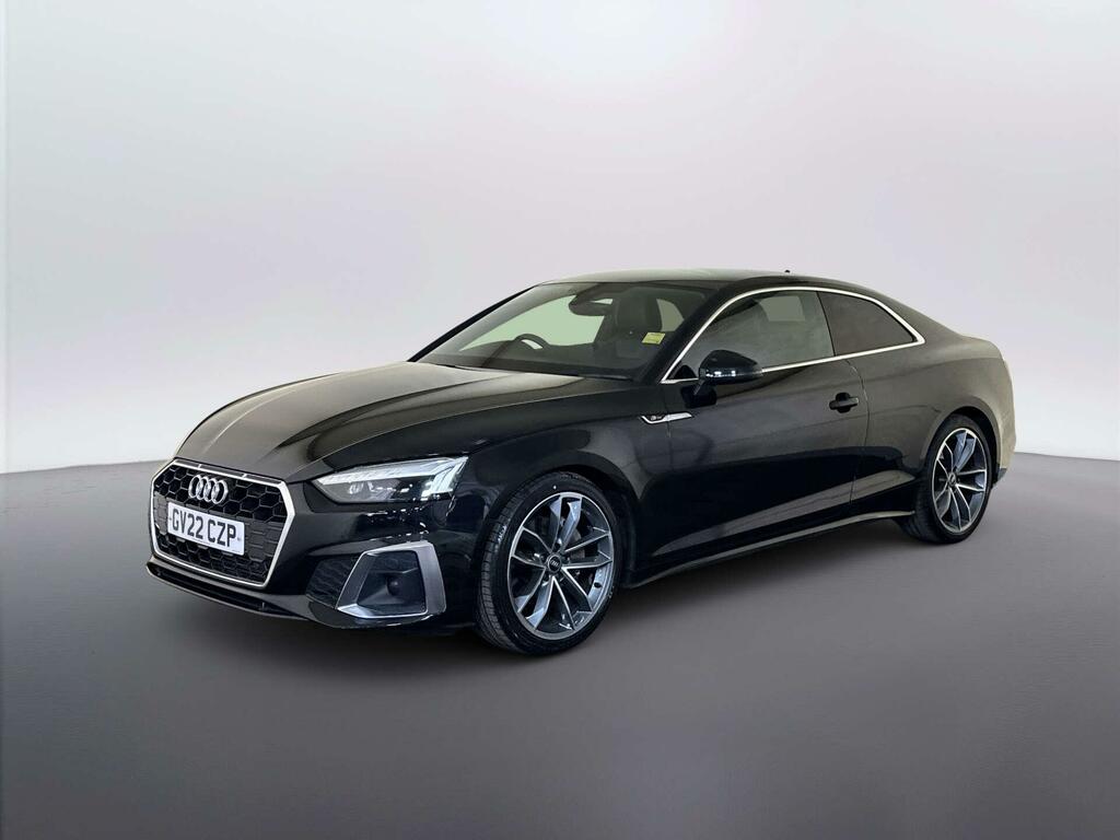 Audi A5 2.0 Tfsi 40 S Line Coupe S Tronic Euro Black #4