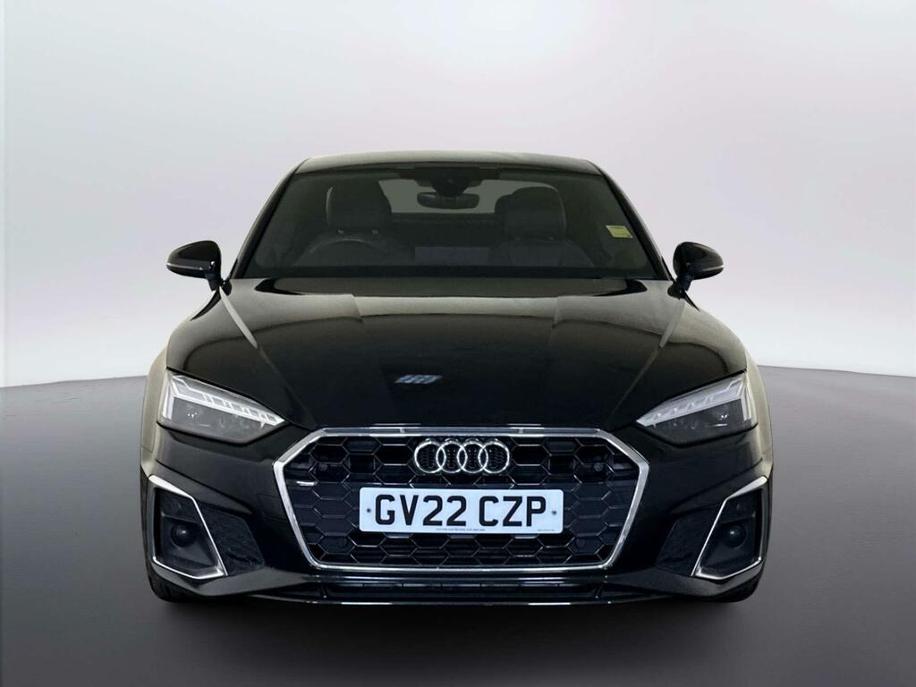 Audi A5 2.0 Tfsi 40 S Line Coupe S Tronic Euro Black #3
