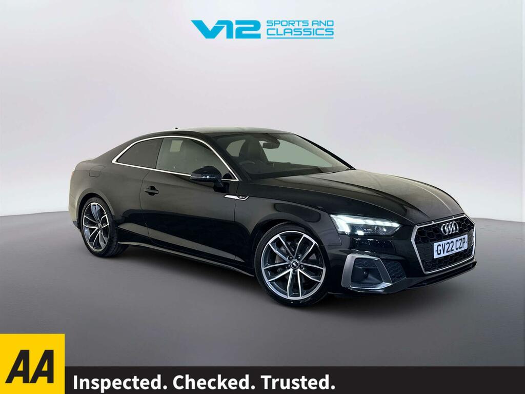 Audi A5 2.0 Tfsi 40 S Line Coupe S Tronic Euro Black